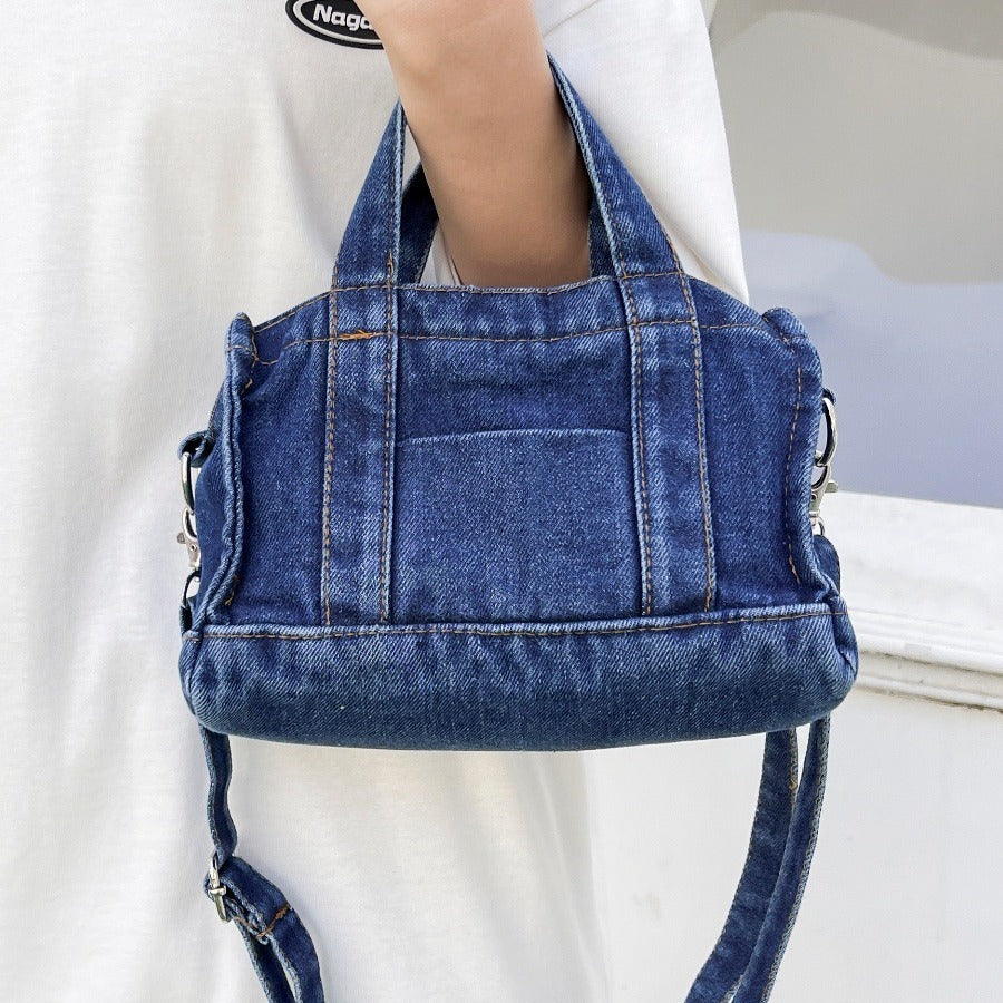 Casual denim handtas