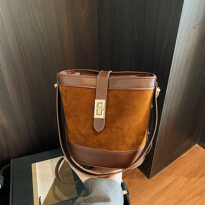 Stijlvolle suède crossbody tas