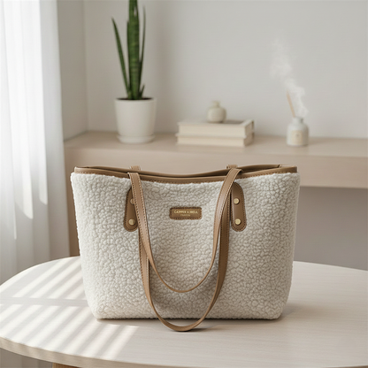 Zachte fashion teddy tas