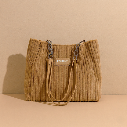 De Corduroy Chic Tote