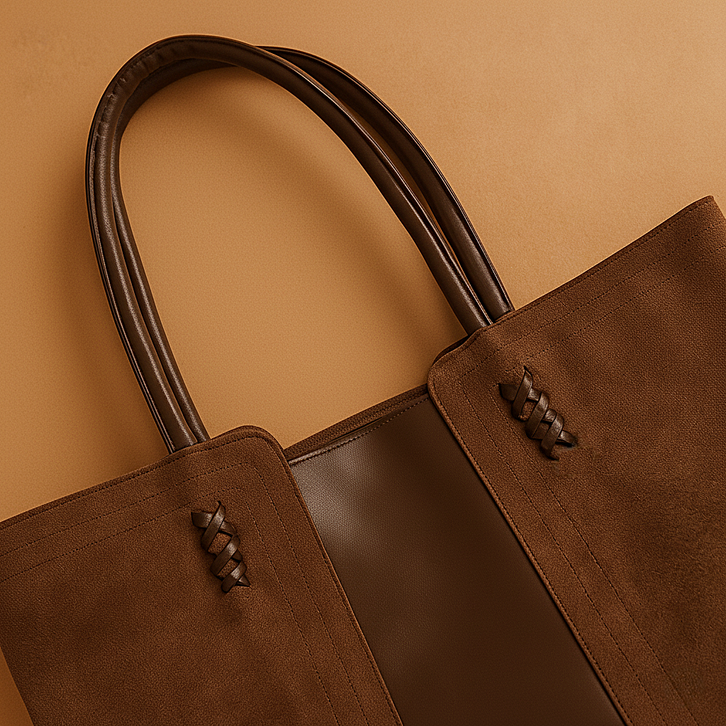 Tijdloze luxe schoudertas