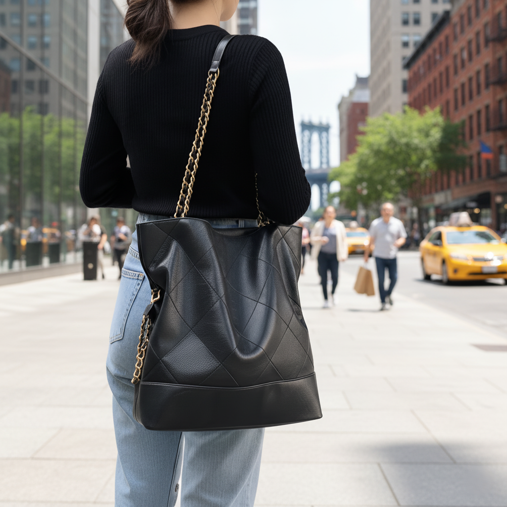 Grote stijlvolle schoudertas