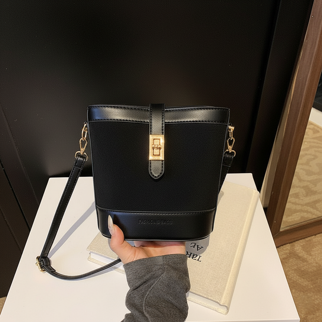 Stijlvolle suède crossbody tas