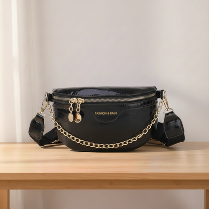 Shiny streetstyle crossbody tas